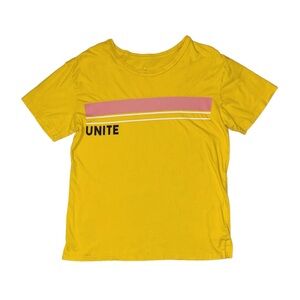 FLIRTITUDE Active Women's Yellow Short Sleeve Shirt
